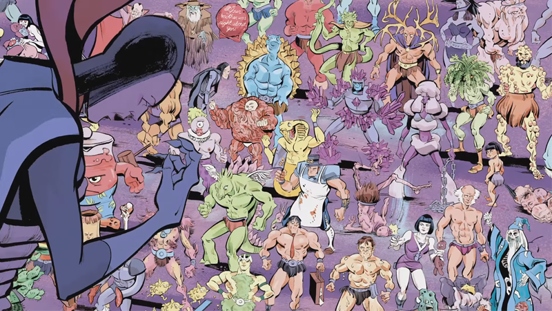 Illustration for article titled Chip Zdarsky Dishes on the Action Figure Fantasies of His Wonderfully Bizarre Comic Kaptara